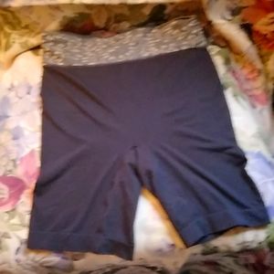 Jockey Black Spandex Mid-Thigh Shapewear